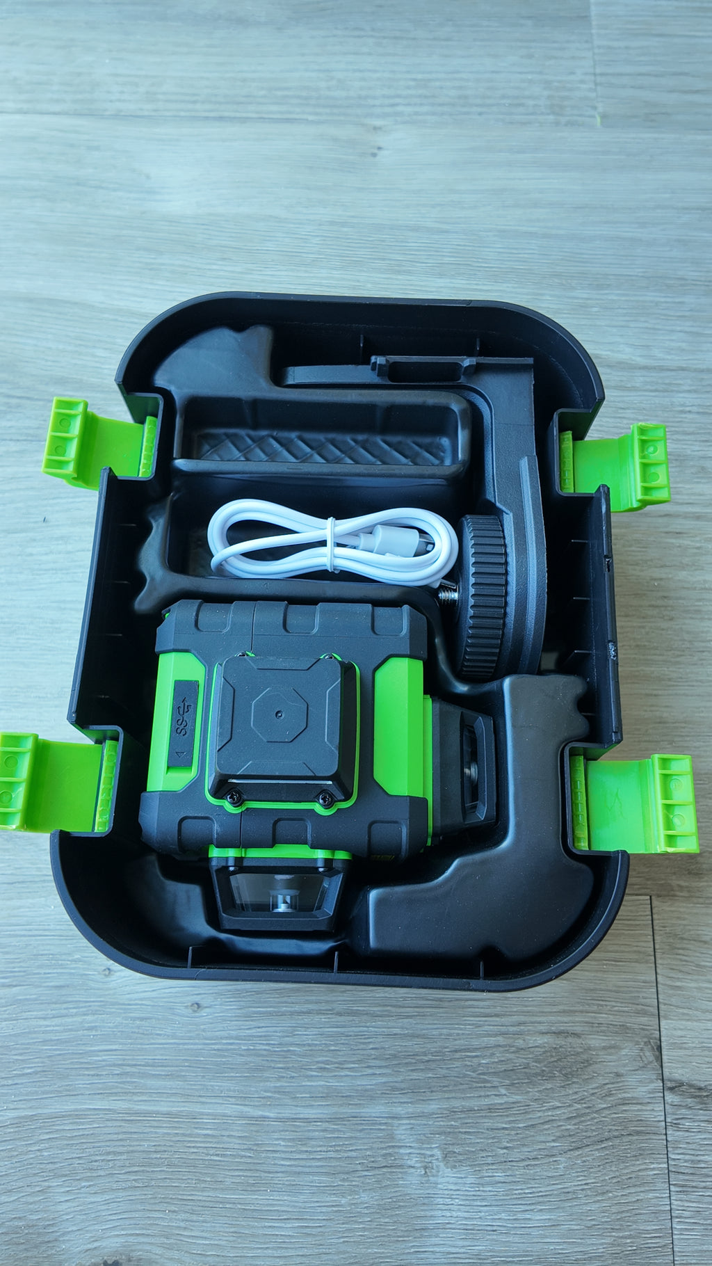 Huepar HM03CG Green Laser Level UK | 3x360 Self-Leveling Tool