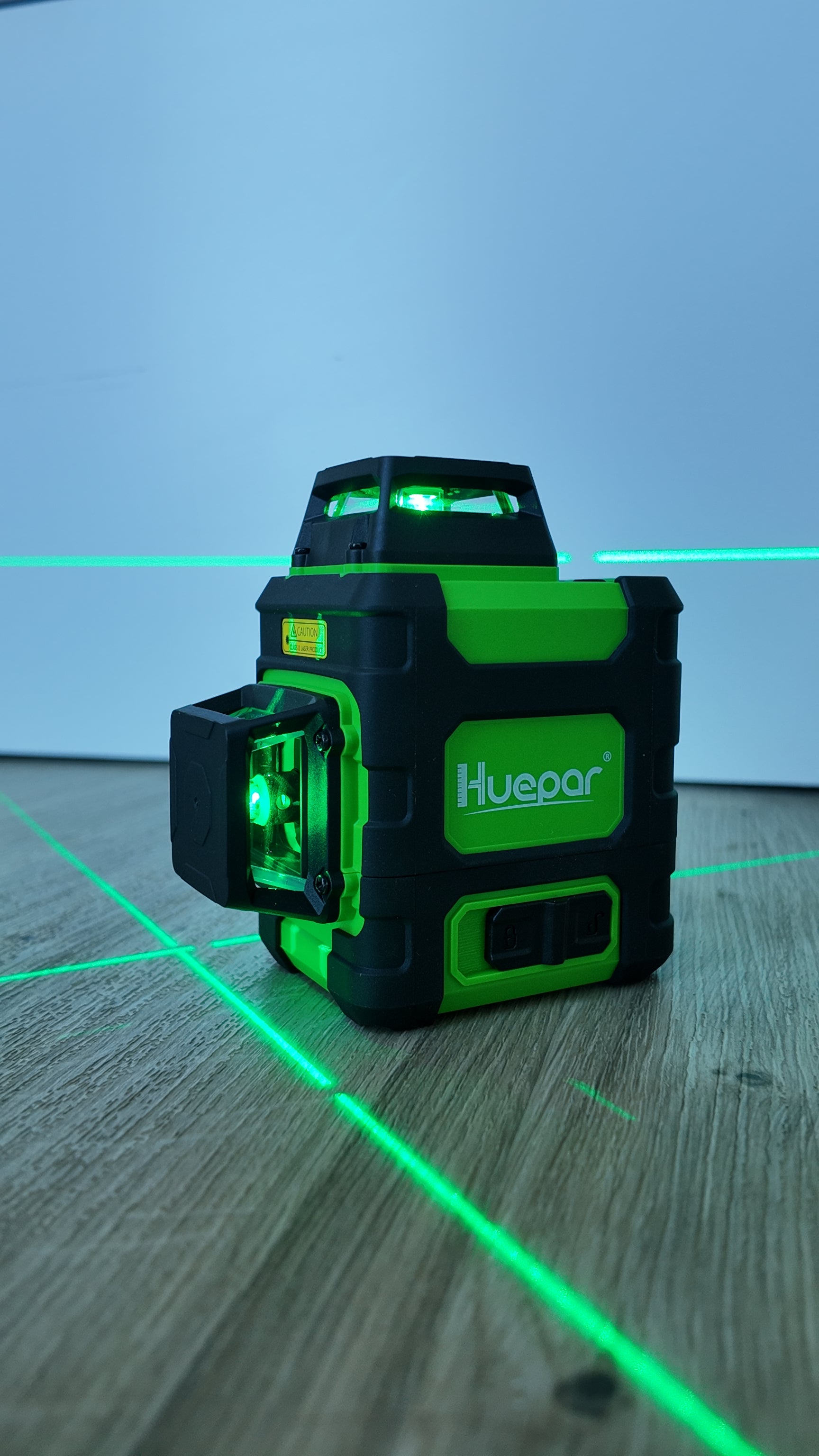 Huepar HM03CG Green Laser Level UK | 3x360 Self-Leveling Tool