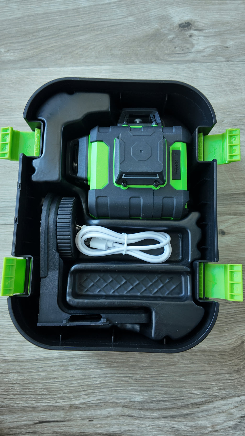 Huepar HM03CG Green Laser Level UK | 3x360 Self-Leveling Tool